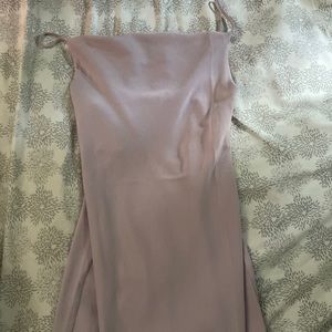 Urban outfitters slip dress in pastel purple with adjustable straps